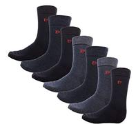 Pierre Cardin Men's plain Socks | 5 Pairs | U.K. Size 7-11 | Men's work socks, Plain Grey Men's socks, Socks for Men, Eco-friendly Socks (7pk Navy)