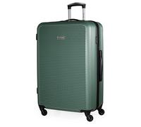 Pierre Cardin Harley Ultra Strong Suitcase Hard Shell Luggage Medium Green