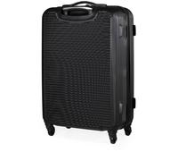 Pierre Cardin Harley Ultra Strong ABS Luggage Hard Sided Travel Suitcase 4 Wheels - Large - 96 ltrs - ABS