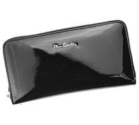 Pierre Cardin Ladies Genuine Leather Wallet - Elegant and Spacious - 20 x 11 x 4 cm, black, Classic