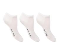 Pierre Cardin - Ladies Trainer Liner Sports Socks | 3 Pairs | U.K. Size 4-7 | Ladies Active Socks (UK, Numeric, 4, 7, Regular, Regular, White)