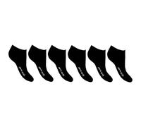 Pierre Cardin - Ladies Trainer Liner Sports Socks | 3 Pairs | U.K. Size 4-7 | Ladies Active Socks (UK, Numeric, 4, 7, Regular, Regular, Black - 6 Pack)