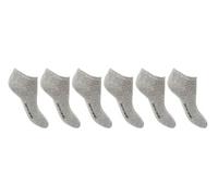 Pierre Cardin - Ladies Trainer Liner Sports Socks | 3 Pairs | U.K. Size 4-7 | Ladies Active Socks (UK, Numeric, 4, 7, Regular, Regular, Grey - 6 Pack)
