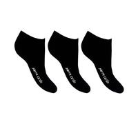 Pierre Cardin - Ladies Trainer Liner Sports Socks | 3 Pairs | U.K. Size 4-7 | Ladies Active Socks (UK, Numeric, 4, 7, Regular, Regular, Black)