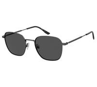 Pierre Cardin Man P.C. 6896/S V81/IR Sunglasses Metal Ruthenium Grey Geometric Normal