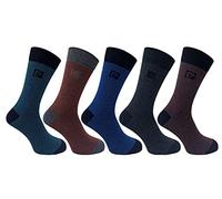 Pierre Cardin Mens 5 Pack Socks - Feeder Stripe