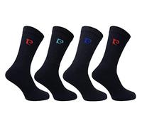Pierre Cardin Men's Lightweight Terry Cushioned Casual Active socks | 4 Pairs | U.K. Size 7-11 | Men's Black active socks, Men's work socks, Plain Black Men's socks, Socks for Men