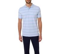 Pierre Cardin Men's Polo Shirt Long Sleeve Polo Shirt KN Men's Polo Shirt Modern Fit, Ice Water 2115 6033, XL