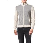 Pierre Cardin Men's Sweatjacke Sweatshirt, White, XXXL