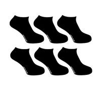 Pierre Cardin - Mens Trainer Liner Socks | 3, 6 & 12 pairs | U.K Size 7-11 | Mens Active Socks (UK, Numeric, 7, 11, Regular, Regular, Black - 6 Pack)