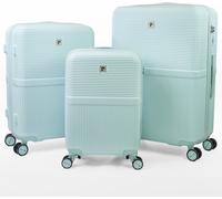 Pierre Cardin Monaco Premium Suitcases Luggage Hardshell 3pc Set -