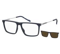 Pierre Cardin P.C. 6286/C PJP/SP Man Optical frames Polyamide Blue Brown Squared Polarized