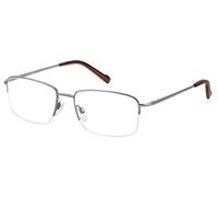 Pierre Cardin P.C. 6869 R80/18 MT DARK RUTH Eyewear Men's Titanium, Standard, 56