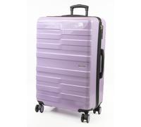 Pierre Cardin Provence Lightweight Luggage 8 Wheels TSA Locks Hardshell Suitcase - Medium - ABS PC film - Purple
