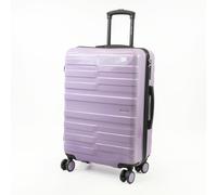 Pierre Cardin Provence Lightweight Luggage 8 Wheels TSA Locks Hardshell Suitcase in Purple | Size: Medium Pierre Cardin Purple Medium