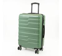 Pierre Cardin Provence Lightweight Luggage 8 Wheels TSA Locks Hardshell Suitcase in Green | Size: Medium Pierre Cardin Green Medium