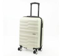 Pierre Cardin Provence Lightweight Hardshell Luggage with Wheels Small White