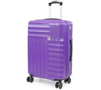 Pierre Cardin Soleil 26" Wheeled Hard Sided Family Suitcase TSA Luggage Locks Purple | Size: Medium Pierre Cardin Purple Medium