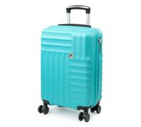 Pierre Cardin Soleil 22" Wheeled Carry On Hard Sided Cabin Suitcase TSA Luggage Teal | Size: Small Pierre Cardin Teal Small