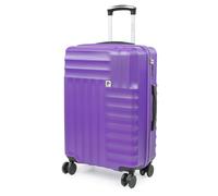 Pierre Cardin Suitcase Medium Size 26 Inch Hard Sided Travel Lightweight Luggage TSA Locks | 4 Dual Spinner Wheels | Hold Check in Case CL898 (Purple, Medium)