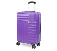 Pierre Cardin Medium Suitcase 26 Inch | Hard Sided | Travel Lightweight Luggage TSA Locks | 4 Dual Spinner Wheels | Hold Check in Case CL898 (Purple, Medium)