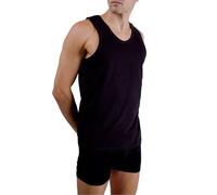 pierre cardin underwear Men's Cotton Tank Top, Grey, Undershirt, Black, L