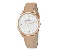 Pierre Cardin Unisex's Analogue Quartz Watch with Leather Strap CPI.2011