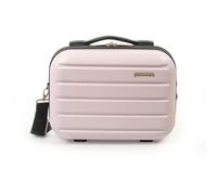Pierre Cardin Voyager 10" Hardshell Vanity Case Lightweight Durable Cabin Luggage in Dusty Pink | Size: Mini Cabin Pierre Cardin Dusty Pink Mini Cabin