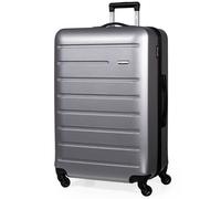 Pierre Cardin Voyager Hard Shell Lightweight Luggage 4 Wheel Durable Travel Suitcase in Grey | Size: Medium Pierre Cardin Grey Medium