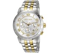 Pierre Cardin Watch Quartz Chronograph Luminous hands/Stop Watch-Stainless Steel Strap