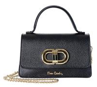Pierre Cardin Women's Bag, Genuine Leather, Small, Shoulder Bag, Shopper, Multifunction, Elegant, Women's Bag, Shopper, Shoulder Bag, Multi-Function, Women's Handbags, Shopper, Shoulder, Black