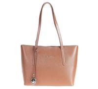 Pierre Cardin Women's Genuine Leather Large Shopper Shoulder Bag, Brown, L