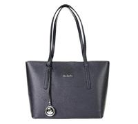 Pierre Cardin Women's Genuine Leather Large Shopper Shoulder Bag Multifunctional Elegant Women's Shopper Shoulder Bag Shoulder Bag, Black, LARGE