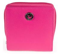 Pierre Cardin Women's Genuine Leather Purse - Nappa Soft, Smooth, Durable & Crease Proof Ladies Wallet (Bright Pink)
