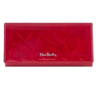 PIERRE CARDIN Women's Genuine Leather Wallet, Beautiful, Large, Spacious, Leather, Gift, Wallet with Coin Pocket, Banknote Holder, Girl Wallet, red, L, elegant