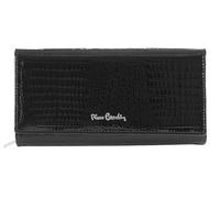 PIERRE CARDIN Women's Genuine Leather Wallet, Beautiful, Large, Spacious, Leather, Gift, Wallet with Coin Pocket, Banknote Holder, Girl Wallet, Black, L, elegant