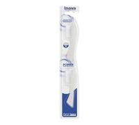 Pierre Fabre Inava Hybrid Conical Soft Toothbrush Head, 2 Pack