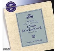 Pierre Fournier - Bach 6 Cello Suites BWV 1007 1008 1009 1010 1011 and 1012 [CD]