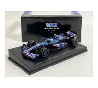 Pierre Gasly Alpine A523 BWT Alpine F1 Team 7th Monaco GP 2023 1:64 Spark Y283