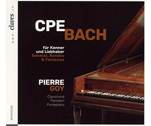 Pierre Goy - CPE Bach: fur Kenner und Liebhaber, Sonatas, Rondos & Fantasias