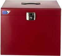 Pierre Henry 040110 Habitat Box, Steel, Pearl Ruby Red, Single