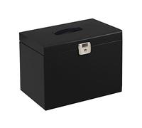 Pierre Henry Black Metal File Box + 5 Files