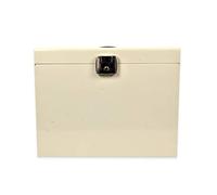Pierre Henry Habitat Box with 5 Hanging Files, Pearl White, Single