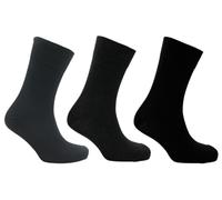 Pierre Klein Mens Cotton Blend Dark Colour Socks in Mixed Colours, size: One Size