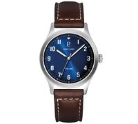 Pierre Lannier Aviateur 260G164 - Man - 40 mm - Analogue - Quartz - Mineral Glass Blue 20 mm
