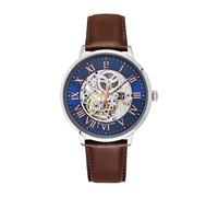 Pierre Lannier Mens Analogue Automatic Watch with Leather Strap 322B164