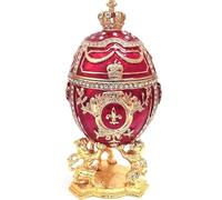 pierre lorren Valentines gift designer gifts good luck lion Imperial Egg Large Russian Ornate eggs gift for parents who have Everything HANDMADE 200 Austrian Crystal Gems