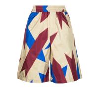 Pierre-Louis Mascia abstract-print silk Bermuda shorts - Multicolour M-L