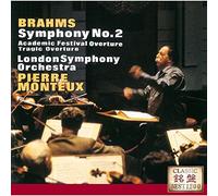 Pierre Monteux - Brahms: Symphony No.2. Tragic Ouverture. Academic Festival Overture [Japan CD] UCCD-7303