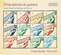 Pierre Pitzl - Santiago de Murcia: Cifras Selectas de Guitarra - CD